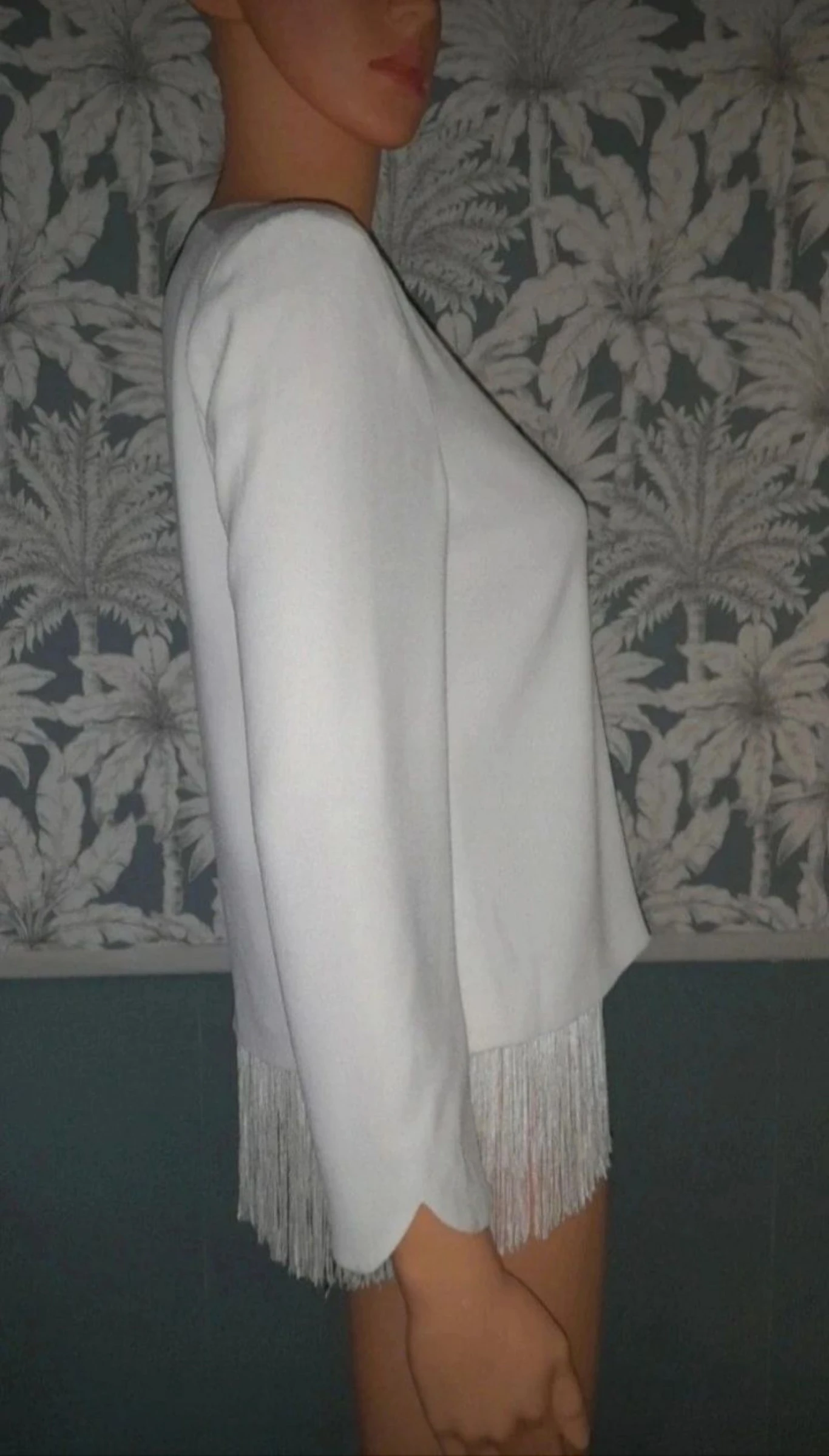 Claudie Pierlot fringe blouse size 36 – photo 7